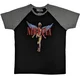 Nirvana Angelic Raglan Black & Grey XL Majica