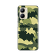 Silikonska maska za Realme C33 Army Print Skin maslinasta