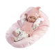 Llorens 63504 NEW BORN DEKLICA - realistična dojenčkova lutka s celotelesnim vinilom - 35 c