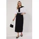 Trendyol Black Pocket Detailed Woven Skirt