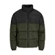 JACK & JONES Zimska jakna JJMAZE temno zelena/črna