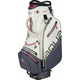 Big Max Aqua Sport 4 Off White/Steel Blue/Fuchsia Golf torba Cart Bag