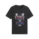 PUMA Fanpack 90s Bespoke Relaxed Tee Men, Football, Black/Red, XL