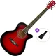 Pasadena SG026C-38 Basic SET Red Sunburst Akustična kitara Jumbo