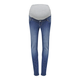 Only Maternity Kavbojke Rose moder denim/siva
