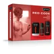 Darilni set STR 8 Red Code (losion po britju 100 ml + deodorant v spreju 150 ml + gel za prhanje 250 ml)