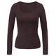 CURARE Yogawear Funkcionalna majica Flow temno rdeča