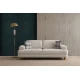 Atelier del Sofa Trosed na razvlačenje Nice, 225x75x100cm, Beli