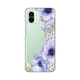Silikonska maska za Xiaomi Redmi A1/A2 Blue Roses Print Skin providna