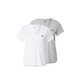 LEVIS ® Majica PERFECT siva/bela