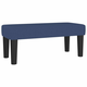 Klupa plava 70 x 30 x 30 cm od tkanine