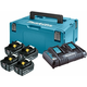 MAKITA komplet baterij s polnilcem LXT power (197626-8)
