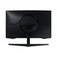 Monitor SAMSUNG LC34G55TWWPXEN 34/VA,zakrivljen/3440x1440/165Hz/1ms MPRT/DP,HDMI/Freesync/crna