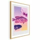 shumee Plakat - Fancy Fish - umetniška ilustracija rib na pisanem ozadju