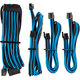 Corsair Premium Sleeved Kabel-Set (Gen 4) - blau/schwarz CP-8920221