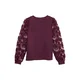 VERO MODA Majica VMHALI vinsko rdeča