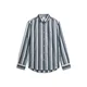 TOMMY HILFIGER Srajca  smaragd / meta / bela