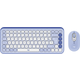 Tipkovnica in miška Logitech POP Icon Combo, vijolična, SLO g.