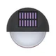 Aigostar - LED solarno zidno svetlo LED/1W/1,2V crno 2700K IP44