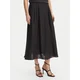 Marella Trapezno krilo Biada 2615101082 Črna Regular Fit