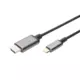 USB-C - HDMI Adapter, 1.8 m 4K/30Hz, black, metal housing