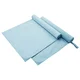 vidaXL Športne brisače 2 pcs Modra 180 x 90 cm Poliester in poliamid