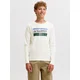 Jack & Jones Junior Majica JORFrederiksberg marine / kraljevo modra / temno zelena / off-bela