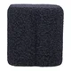 Temno moder tabure iz tkanine bouclé Durban – House Nordic