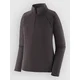 Patagonia Cap Mw Zip Neck Base Layer Top ink black