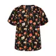Zizzi Bluza Caanni  bež / oliva / oranžna / črna