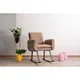 Atelier del Sofa Fotelja za ljuljanje Kono Svetlobraon