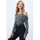 Trend Alacati Stili Ženska bluza Alc-X14557, Siva