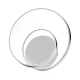 LED zidno svetlo LUCERO LED/13W/230V sjajni hrom