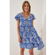 HAZELIN BY BIG DART Ženska haljina BD123521 plava