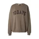 10Days Majica Statement temno rjava/barva blata