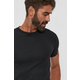 Ralph Lauren Classic 2 Pack Crew Undershirt Black 714835960001