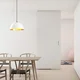 Opviq Luster Berceste-230-S, 111cm, 30x30 cm, E27, 40W, Beli
