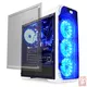 LC POWER Gaming 988W Blue Typhoon, ATX, 2x3.5, 2x2.5, 4xFan, Audio/USB3.0, acrylic side panel, transparent front panel