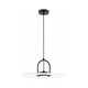 Lestenec na jeklenem lanku HATTORI 1xGX53/15W/230V črn