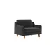 Atelier del Sofa Fotelja Robin Loveseat, Crna