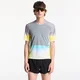Majice SOAR Trail Top UNISEX Silver Grey/ Citrus M
