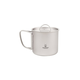 Titanium mug 350 ml with lid