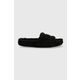 Kućne papuče Polo Ralph Lauren Elenore boja: crna
