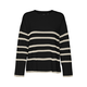 VERO MODA Pulover SABA, črna