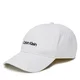Calvin Klein Kapa s šiltom Logo Embroidery LV04D5003G Bela