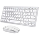 Mouse and keyboard combo Omoton KB066 30 (Silver)