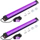 ALWEYSUP Polnilna UV LED black light luč z baterijo