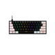 Tastatura Gamdias Aura GK2 Mehanička 60% RGB crno/bela