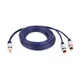 JACK KABEL 3,5 STEREO VTIČ - 2x RCA CINCH VTIČ JACK KABEL 3,5 STEREO VTIČ - 2x RCA CINCH VTIČ 6,0 m (JKD10-1)