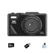 INF 5K Digitalni Fotoaparat - 75MP, WiFi, Zložljiv Zaslon, 64GB Kartica, (5000116943)